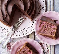 Bbc Chocolate Raspberry Zebra Cake Love The Original Marble Cake From This Site So Definitely Will Try This One Bbc Good Food Recipes Zebra Cake Food