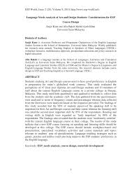 English is also hugely important as an international language and plays an important part even in countries where the uk has historically had little influence. Analysis Of The Importance Of English Language Skills For Art And Download Scientific Diagram