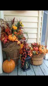 100 Cozy Rustic Fall Front Porch Decor Ideas To Feel The Yawning Autumn Noon Winds Watch The Ember Red Leaves Burn Out Slowly Hike N Dip Fall Decorations
