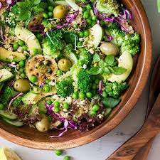 Quinoa, Broccoli, Pea And Avocado Superfood Salad by lazycatkitchen | Quick  & Easy Recipe | The Feedfeed