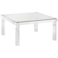 Bristol 36 Square Clear Acrylic Coffee Table 1g404 Lamps Plus Acrylic Coffee Table Coffee Table Coffee Table Square