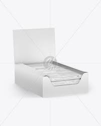 Download Glossy Display Box With Snacks Mockup Psd Mockup Free Psd Mockup Free Download Psd Template Free