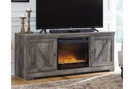 This electric fireplace insert is easy to install and requires no assembly. Wynnlow 63 Tv Stand With Electric Fireplace Ashley Furniture Homestore