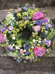 Red and blue flowers colchester. Sympathy Wreath Tribute In Purple Meadow Garden Flowers Blue Flowers Country Garden Flowers Country Garden Flowers