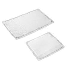 Includes 2pcs set, one 16 x 24 and one 20 x 31 bath rugs. Bath Carpet Ultra Bath Mat With Anti Slip Backing In Clear Bed Bath Beyond