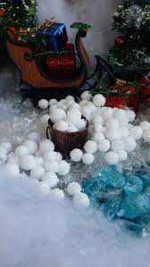 75 Miniature Snow Balls Christmas Village Accessories Fairy Winter Craft Diy Snowballs Dolhous Christmas Fairy Garden Diy Christmas Village Christmas Fairy