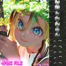 Free Anime Eyes Brushpack Png In 2021 Procreate Brushes Free Anime Eyes Procreate Brushes