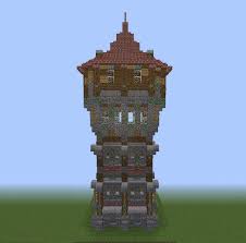 Each building is represented as its layered drawing, and if you will be putting the blocks in accordance with it you will get a beautiful buildi. Medieval Tall Guard Tower V2 Blueprints For Minecraft Houses Castles Towers And More Grabcraft