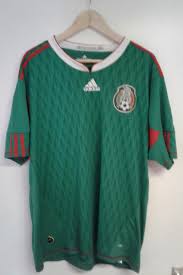 #sudafrica2010 | 4349 people have watched this. Mexico Home Football Shirt 2010 2011
