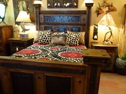 Love This Unique Piece Of Furniture By The Rustic Gallery Ranch Furniture Rustic Bedroom Furniture Tooled Leather Bed