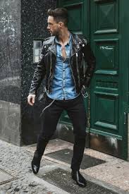 How To Up Your Jacket Game Mens Outfits Leather Jacket Outfits Leather Jacket Men