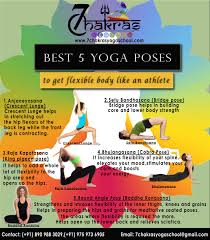 There are so many great yoga poses that can complement your training. 7 Chakras Yoga School On Twitter Are You An Athlete And Want To Improve Your Athletic Performance Try These Yoga Asanas 1 Anjaneyasana Crescent Lunge 2 Bridge Pose Setu Bandhasana 3 Raja Kapotasana King Pigeon