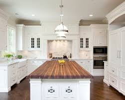 White Marble Kitchen Butcher Block Island I Would Like This Even More With Stainless Steel White Kitchen Island Butcher Block Island Kitchen Kitchen Remodel