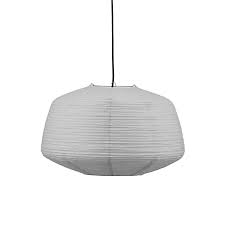 Buying a new lamp shade can transform a corner table or nightstand into a colourful accent in any room. House Doctor Bidar Lamp Shade 50cm Scandi Designs