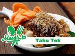 Masak Tv 089 Tahu Tek Youtube Resep Tahu Resep Masakan Indonesia Memasak