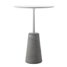 Farmhouse bar table round 90cm 0.9 metres wide. Mdf Italia Rock Bar Table O80cm Ambientedirect