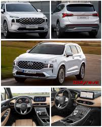 The 2021 hyundai santa fe features a wider, more aggressive front grille, digital display and a panoramic sunroof. 2021 Hyundai Santa Fe Dailyrevs