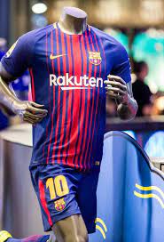 Nike 2017/18 fc barcelona stadium jersey with sponsor deep royal blue. New Barca Jersey 2017 2018 Nike Fc Barcelona Home Strip 17 18 Football Kit News