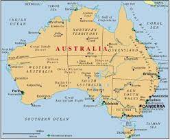 Australia Main Cities Map Map Of Australia With Cities | Australia Map, Australia, Printable Maps