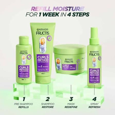 Fructis Curls Method Hair Mask for Curly Hair - Garnier Aus & NZ