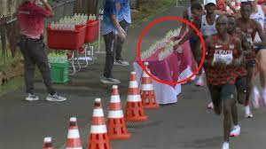 French marathon runner morhad amdouni appears to sabotage rivals by denying them water 8 aug, 2021 06:00 am 2 minutes to read marathon great wins gold. Xyjvyal1log0hm