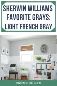 Don't pick a gray paint without sampling and comparing colors first. Sherwin Williams Light French Gray How To Nest For Less