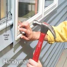 To keep your exterior siding in good repair, you need to replace damaged vinyl panels and mouldings as they occur. How To Install Vinyl Siding Diy Family Handyman