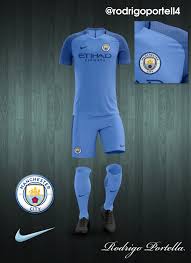 Having introduced teal through subtle design. Manchester City Full Kit