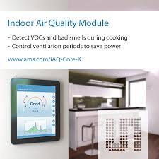 Heat sentry is designed to automatically turn on the hood under normal extreme heat situations. New Ams Gas Sensor Module For Kitchens Enables Automatic Control Of Cooker Hoods And Ventilation Fans Cie