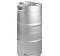 Slim 7.75 Gallon Commercial Kegs - Drop-In D System Sankey Valve