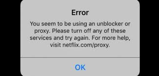 Netflix Proxy Error Fix For Smart Dns Vpn Workaround The Vpn Guru Netflix Proxies Dns