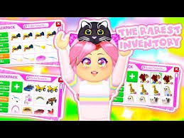 The Rarest Inventory In Roblox Adopt Me The Rarest Items Ever Youtube Roblox Games Roblox Adoption