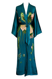 Kimono Robes Kim Ono Silk Kimono Silk Kimono Robe Fashion