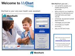 Your Guide Table Of Contents Welcome To Mychart