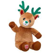 Jolly Reindeer Stuffed Animal Shop Gifts For Kids At Build A Bear Build A Bear Reindeer Build A Bear Bear Stuffed Animal