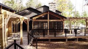 Here there are, you can see one of our cabin deck ideas gallery, there are many picture that you can found, don't forget to see them too. Cabin Makeover Ideas From Colin Justin Real Cedar