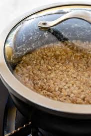 Reduce heat to low, cover and simmer for up to 40 minutes, until grains are tender … How To Cook Farro On The Stove Jessica Gavin