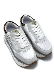 Article de style for u. Liu Jo Chaussures Basket Bas Blanc Femmes Liu Jo Shoe Runner Blanc Wonder Maxi Basket Blanc Refle Marine Much More Than Shoes
