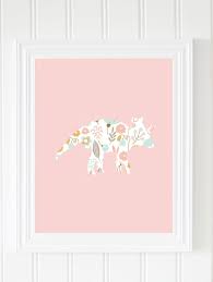 Dinosaur Nursery Baby Girl Gift Girl Dinosaur Print Etsy Kid Room Decor Kids Bedroom Decor Girls Room Decor