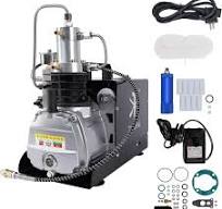 TUXING High Pressure 300Bar/4500Psi/30mpa Double Cylinder Mini Car Tyre Scuba Diving Tank Portable PCP Paintball Air Compressor