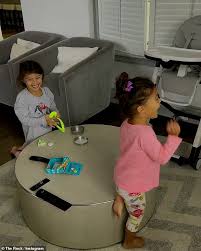 Bad baby tiana messy orbeez bath party spa explosion mommy. Dwayne The Rock Johnson Surprises Daughter Tiana On Third Birthday With Video From Jason Momoa Daily Mail Online