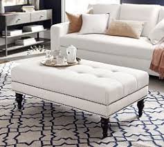 (also, i ended up using a deep. Tufted Coffee Table Pottery Barn