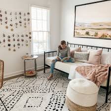 Making your room a great hangout spot for your friends is a fun and easy process! Pre Teen Girls Bedroom Reveal Featuring Black White Blush A Daybed