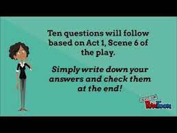 Macbeth Act 1 Scene 6 Quiz Useful For A Starter Plenary Or Revision Activity Ideas Activit Teaching Shakespeare Teaching Inspiration Rhetorical Analysis