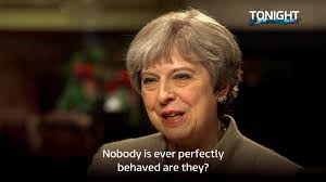 What's the naughtiest thing Theresa May has ever done?