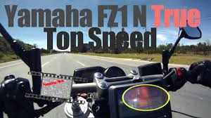 The yamaha fz1/fzs1000 in this respect is arguably worse than the previous model. Yamaha Fz1 N True Top Speed Youtube