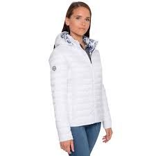 Cette doudoune réversible s'inscrit dans la tendance des doudounes oversizes unisexes. Doudoune Duvet Femme Snow Coloris Blanc Waxx