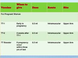 Immunization Schedule