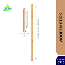 The feet and inches to cm conversion calculator is used to convert feet and inches to centimeters. Natural 3516 Wooden Stick 5 Ft Size Dimension 22 25 Mm Id 21653867033