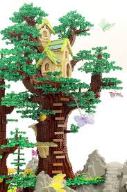 fairy tree house detail lego tree house lego fairy lego tree